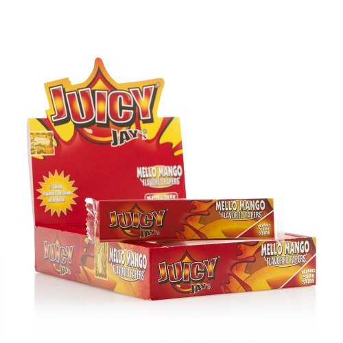 Juicy Jay 1 1/4 Mello Mango Rolling Papers