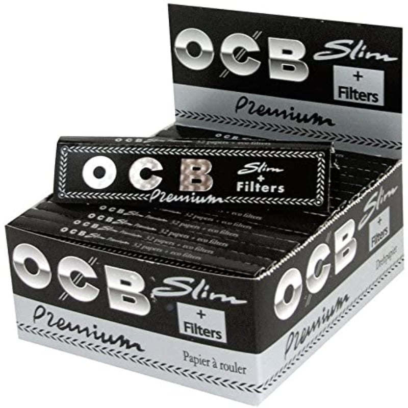 OCB King size Premium With Tips  Rolling Papers
