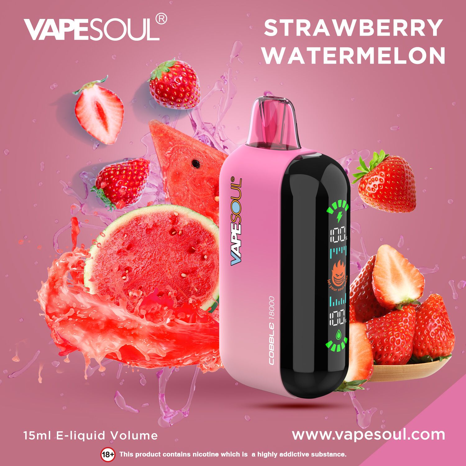 VAPESOUL Cobble Disposable 18000 Puffs