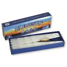 Elements Ultra Thin Rice  Pre-Rolled pack of 40 Cones