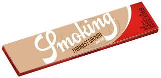 Smoking Brown King Size Thinnest Rolling Paper
