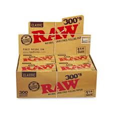 Raw Organic 300,s 1-1/4 Small Rolling Papers