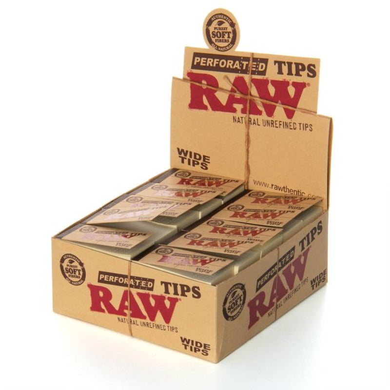 RAW  Perforated Wide Tips